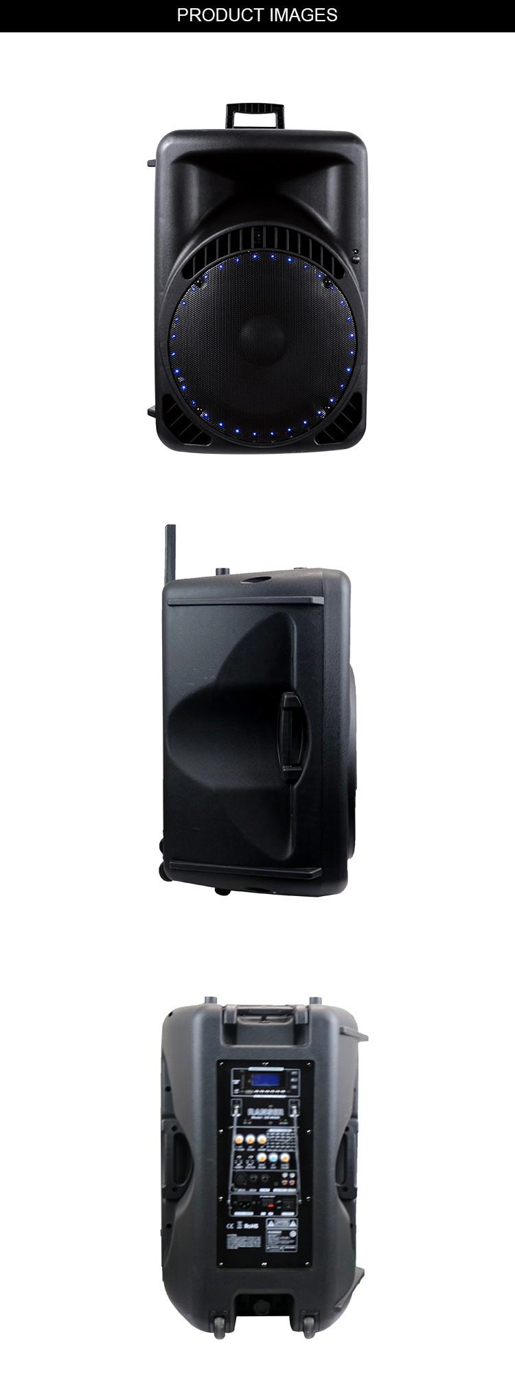 speaker inside plastic