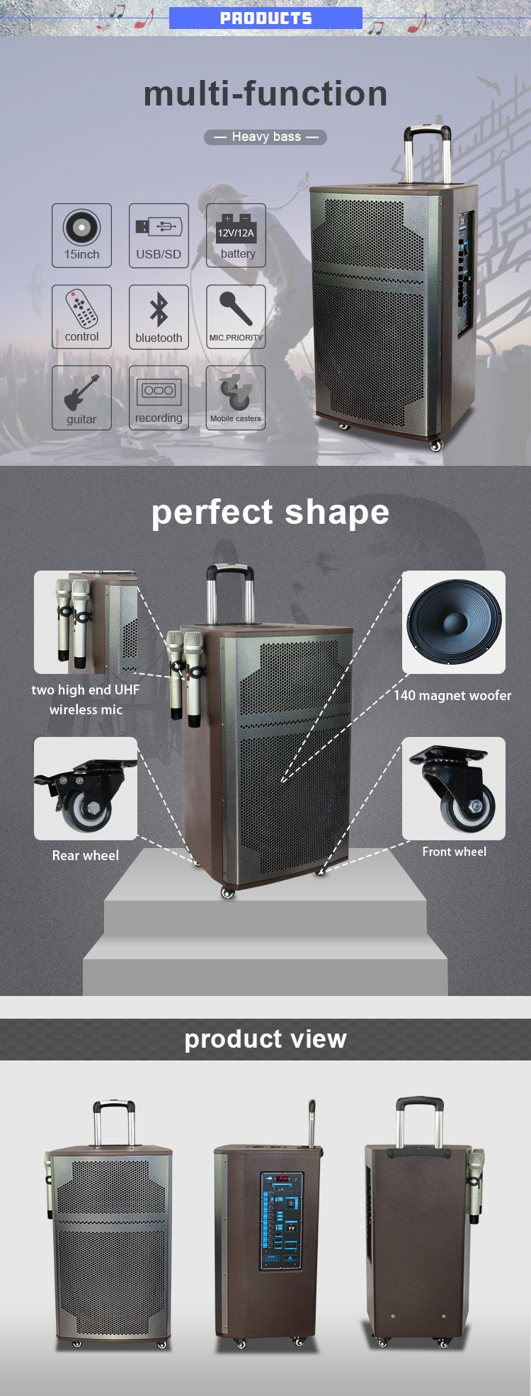 outdoor bluetooth speakers system