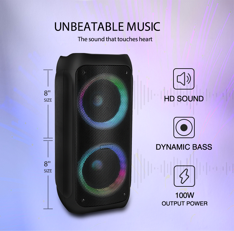 Personalised Big Blue Party Speaker from China