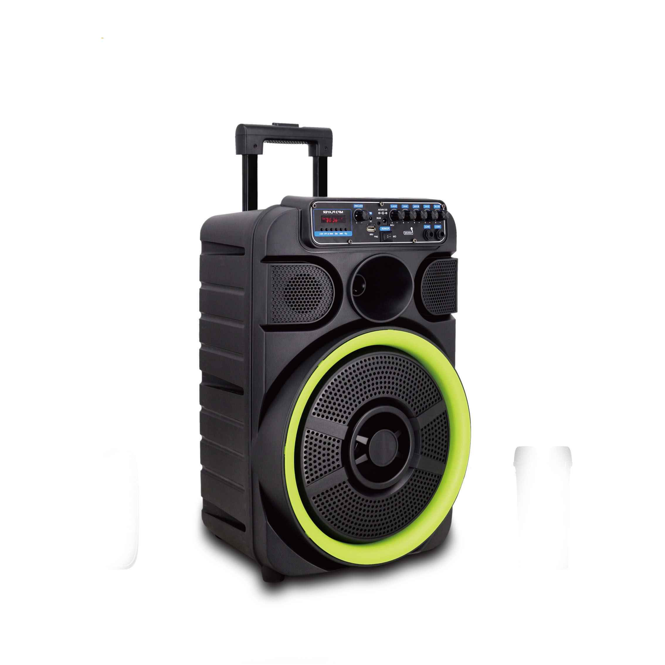 2020 New Distinctive Portable Speaker Plastic 12 Inch with Bt Function