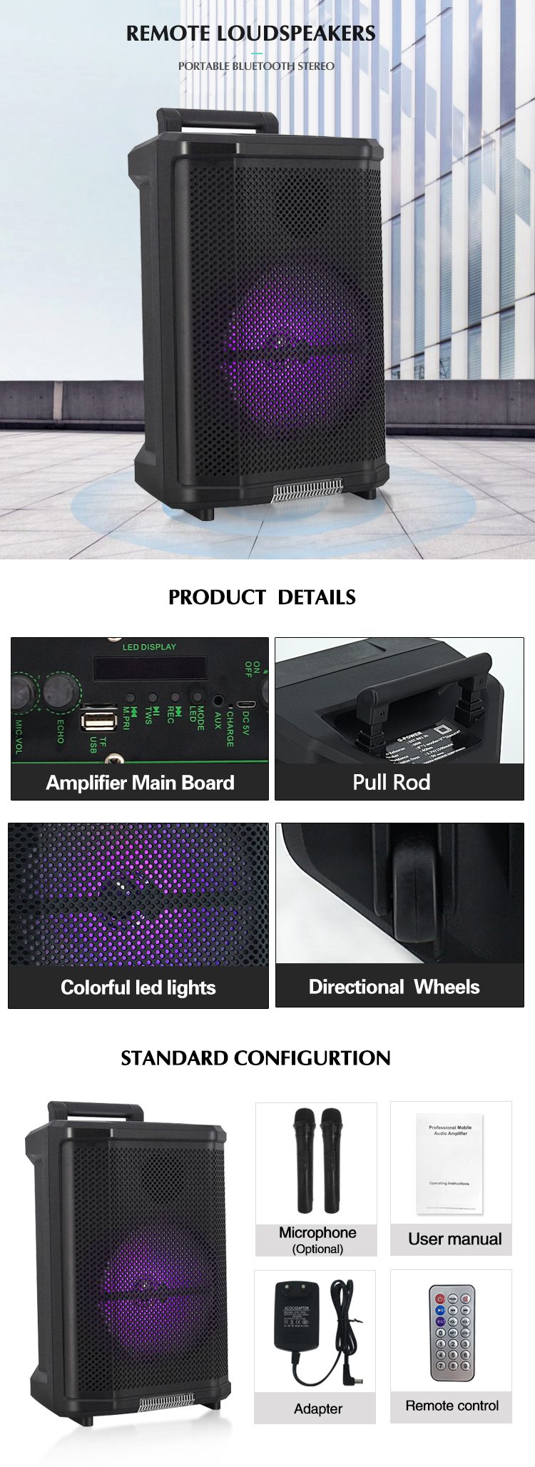 Custom made Bluetooth Speaker With Led Lights