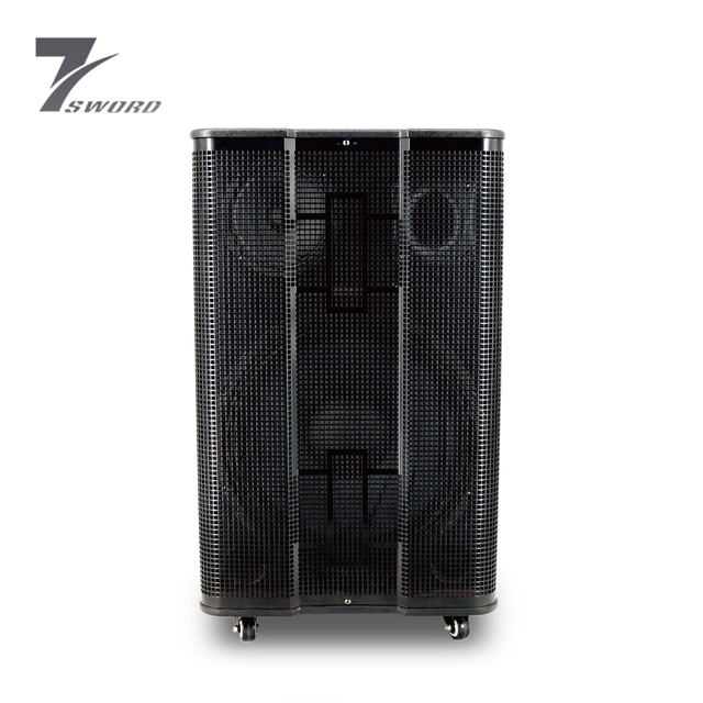 outdoor bluetooths wireless trolley portable speakers 15 inch with mic