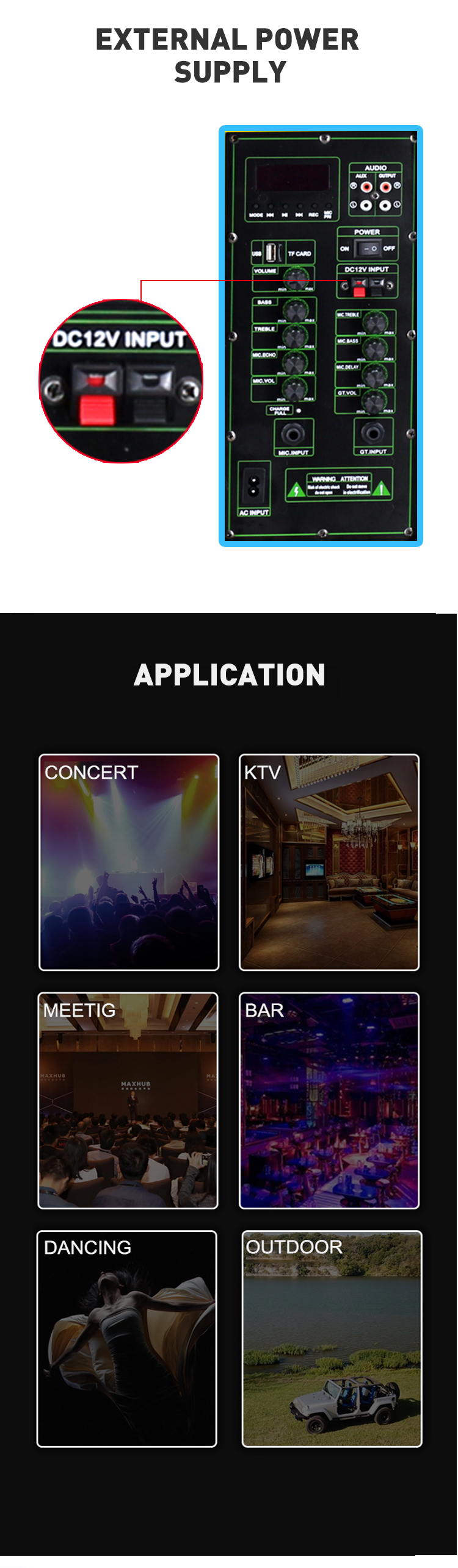 outdoor speaker for car