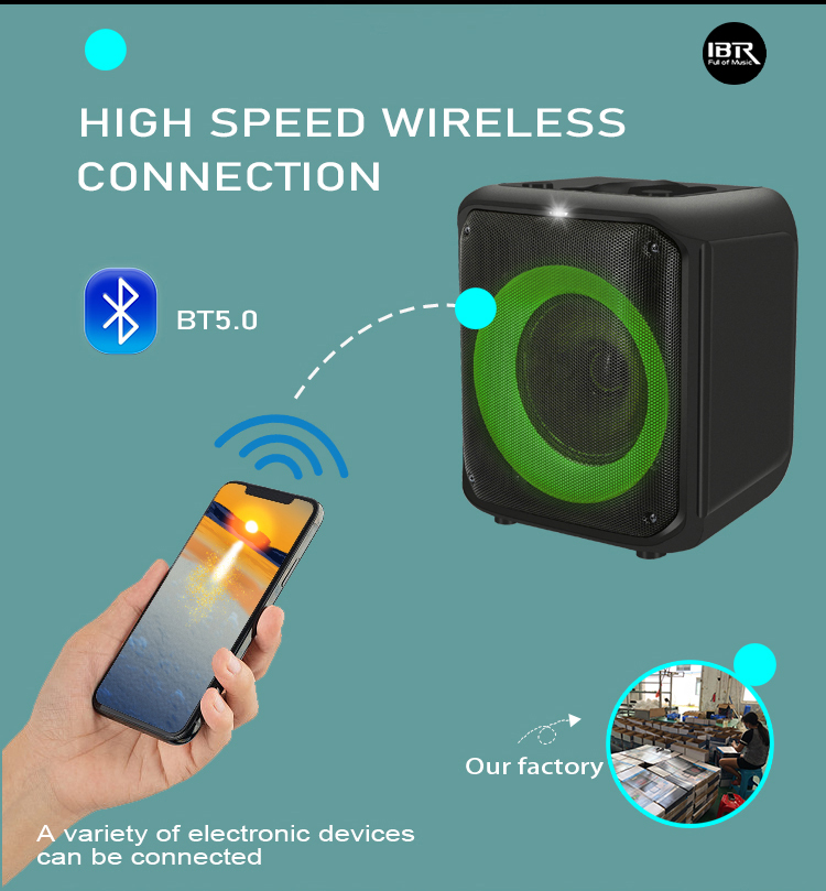 Fashion designed portable speaker