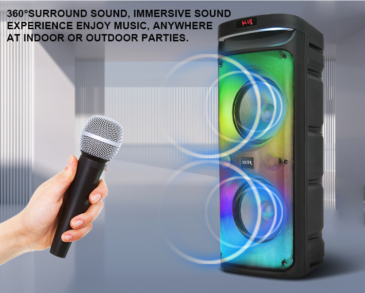 Custom built-in full frame LED lights