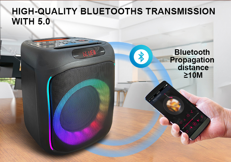 Manufacturer RGB Bluetooth speaker 