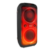 Popular Colorful Led Light Dual 8 Inch Portables Speaker Bluetooth