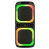 Guangdong new design colorful led light dual 8 inch portables speaker bluetooth