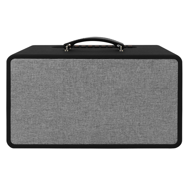 Dual 6.5 Inch Fm Fuction Portable Wireless Bluetooth Battery Party Music Speaker with Handle