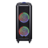Dual 10 Inch Small Speaker with LED Light Ring