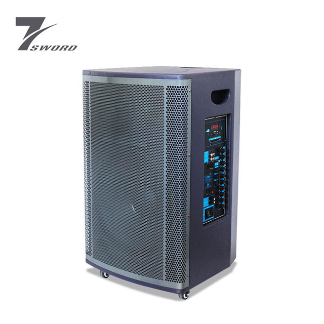 15 Inch Wholesales Price Bt Wireless Portable Trolley Speaker