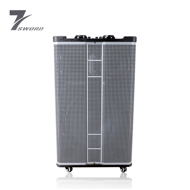 15" High Quality Super Bass Led Light Audio Speaker