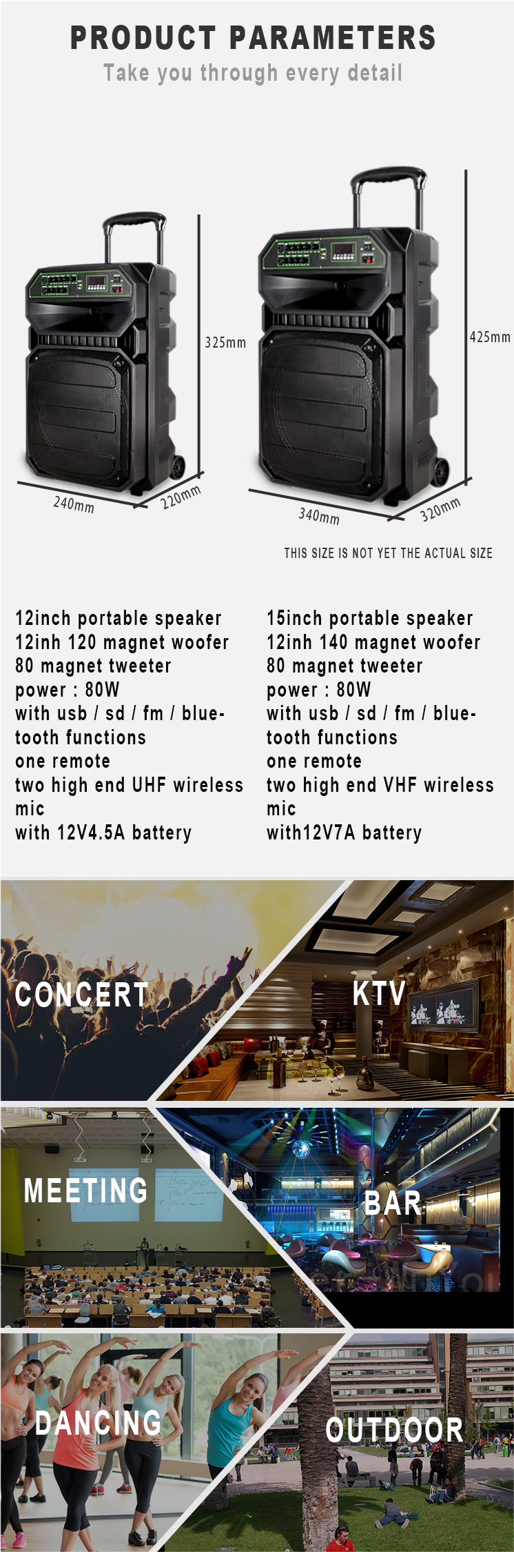 plastic speaker baffles