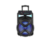 China Factory Cheap Price Led Ligjt Blue Tooth Plastic Trolley Speaker