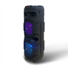 ODM daul 8" portable LED lights bluetooth tower outdoor speaker QJ-8802 