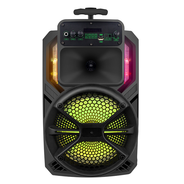 best usb charging battery powered bluetooth party speaker with karaoke mic