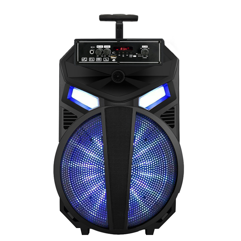 Wholesale Best Big Bluetooth Plastic Speaker with LED Lights for Outdoor