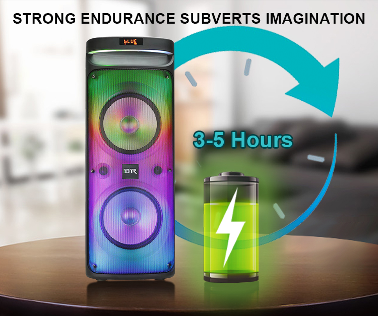 Wholesale Dual 8 inch woofers party speaker