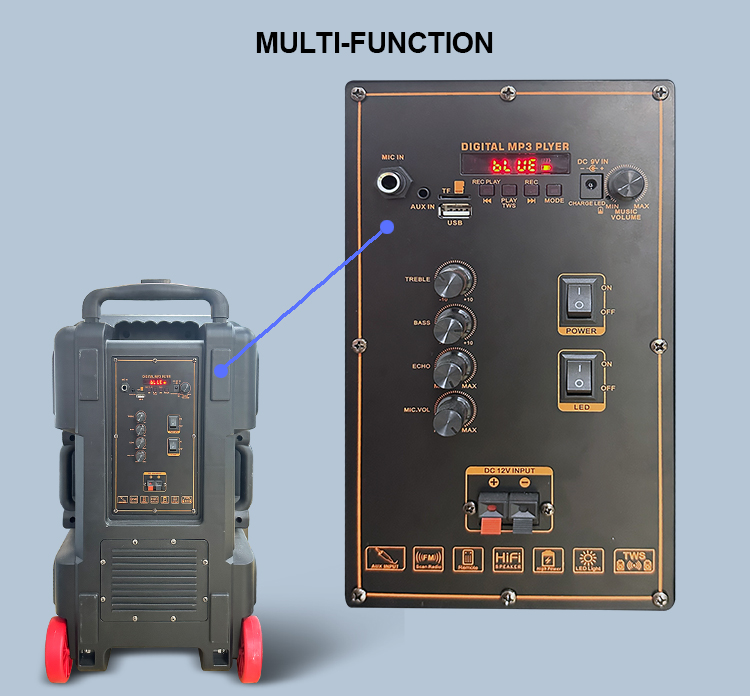 OEM wireless bluetooth Portable amplifier