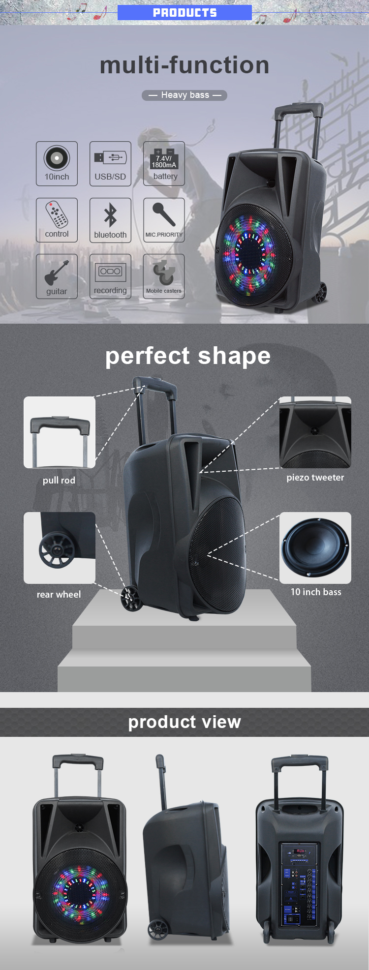 plastic speaker box vs wood